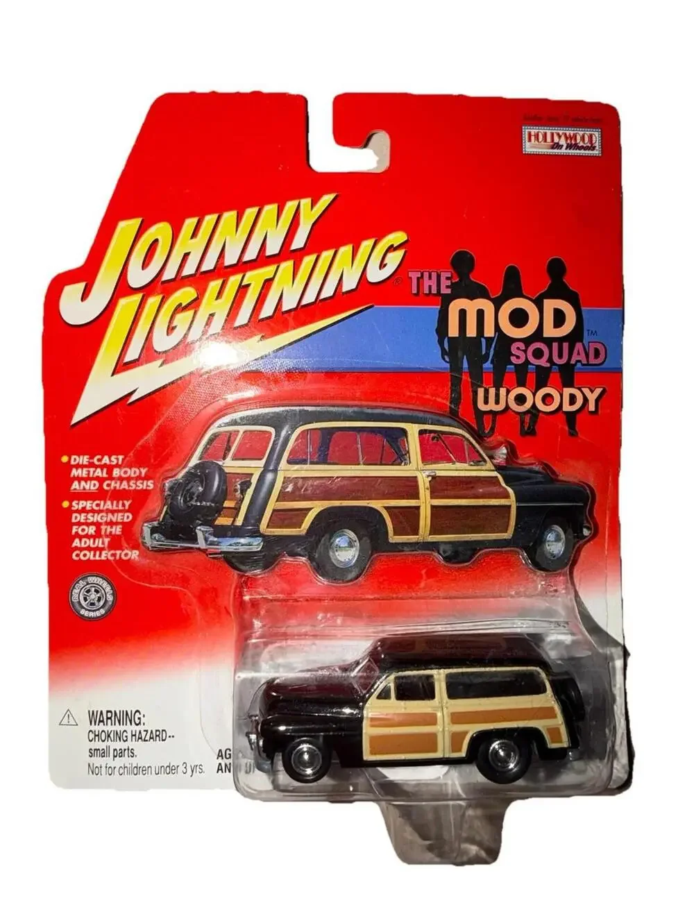 Johnny Lightning The MOD Squad Woody Wagon 1/64 Hollywood Entertainment  New